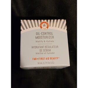 First Aid Beauty Oil Control Moisturizer 1.7oz Mattify Hydrate Cream 4 Oily Skin